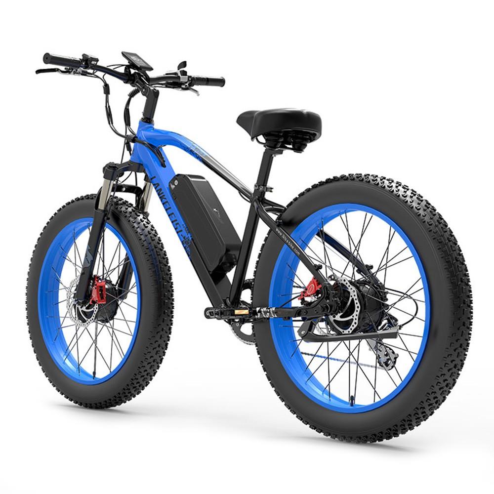 Lankeleisi MG740 PLUS 26" Fat Tire Off-Road Electric Bike 1000W*2 Dual Motor 48V 20Ah Battery