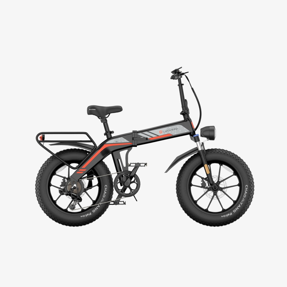 LUCKEEP X1 20" Folding Electric Bike 750W(1400W Peak) Motor 48V 15Ah Battery