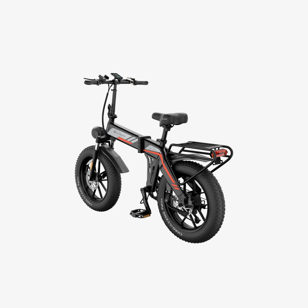 LUCKEEP X1 20" Folding Electric Bike 750W(1400W Peak) Motor 48V 15Ah Battery