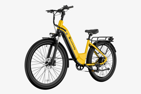 LUCKEEP X26 26" City Commuter Electric Bike 750W(1300W Peak) Motor 48V 20Ah Battery