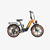 LUCKEEP X3 20" Cargo Electric Bike 750W(1400W Peak) Motor 48V 20Ah Battery