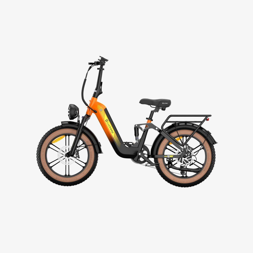 LUCKEEP X3 20" Cargo Electric Bike 750W(1400W Peak) Motor 48V 20Ah Battery