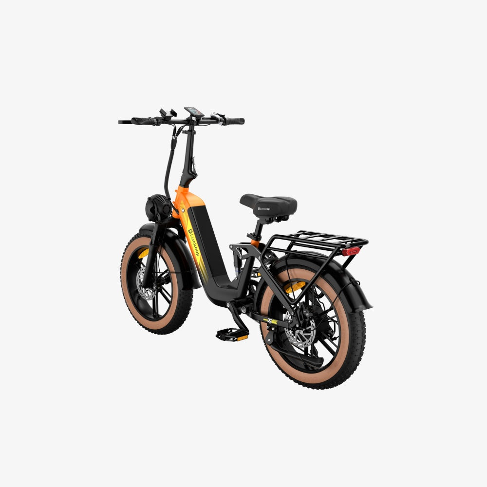 LUCKEEP X3 20" Cargo Electric Bike 750W(1400W Peak) Motor 48V 20Ah Battery