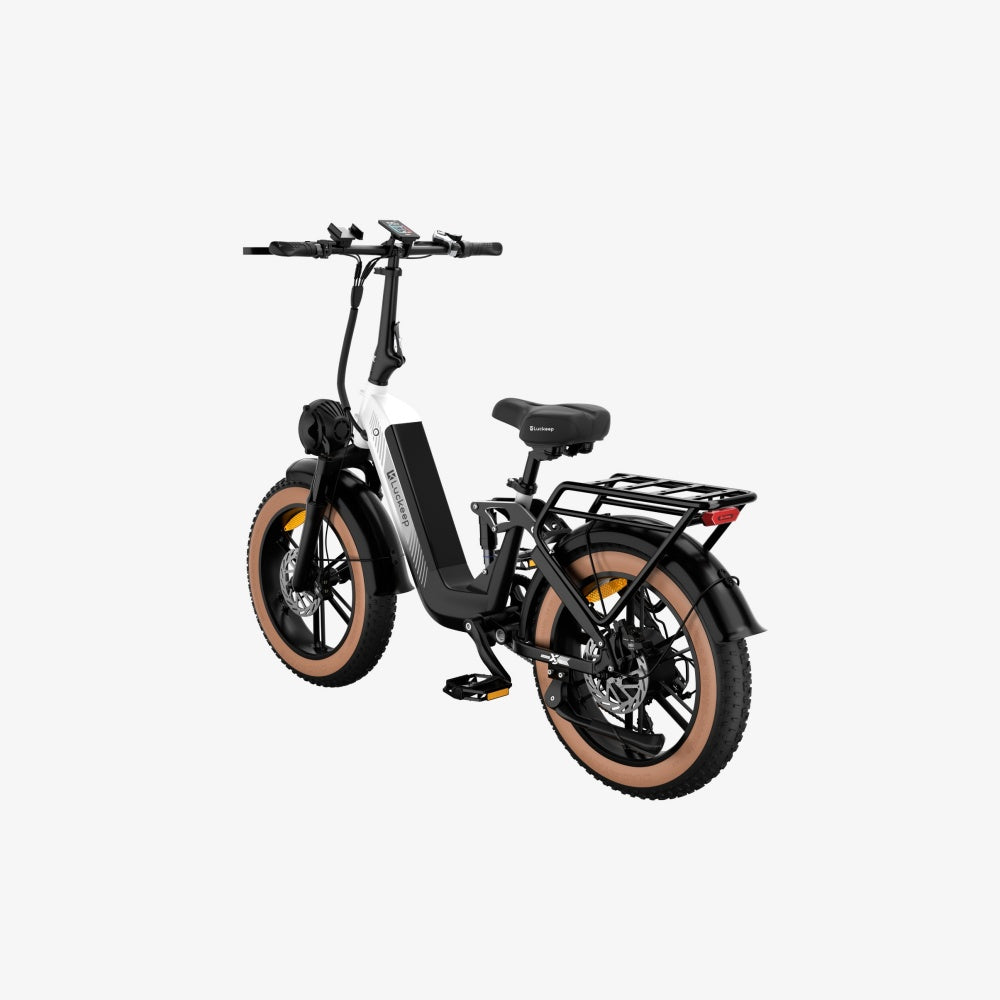 LUCKEEP X3 20" Cargo Electric Bike 750W(1400W Peak) Motor 48V 20Ah Battery