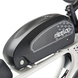 MEELOD DK300 PLUS 20" Retro Moped Style Electric Bike 1200W Peak Motor 48V 20Ah Battery