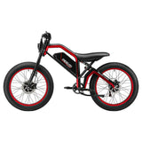 MEELOD XT600DL 26" Retro Moped Style Electric Bike 1200W Peak Dual Motors 52V 25Ah Battery