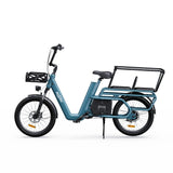 OneSport OT01 20" Step-Through Longtail Cargo Electric Bike 650W Motor 48V 27Ah Battery