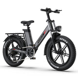 PHNHOLUN C6 Pro 20" Fat Tire Electric City Bike 1000W Motor 48V 17.5Ah Battery