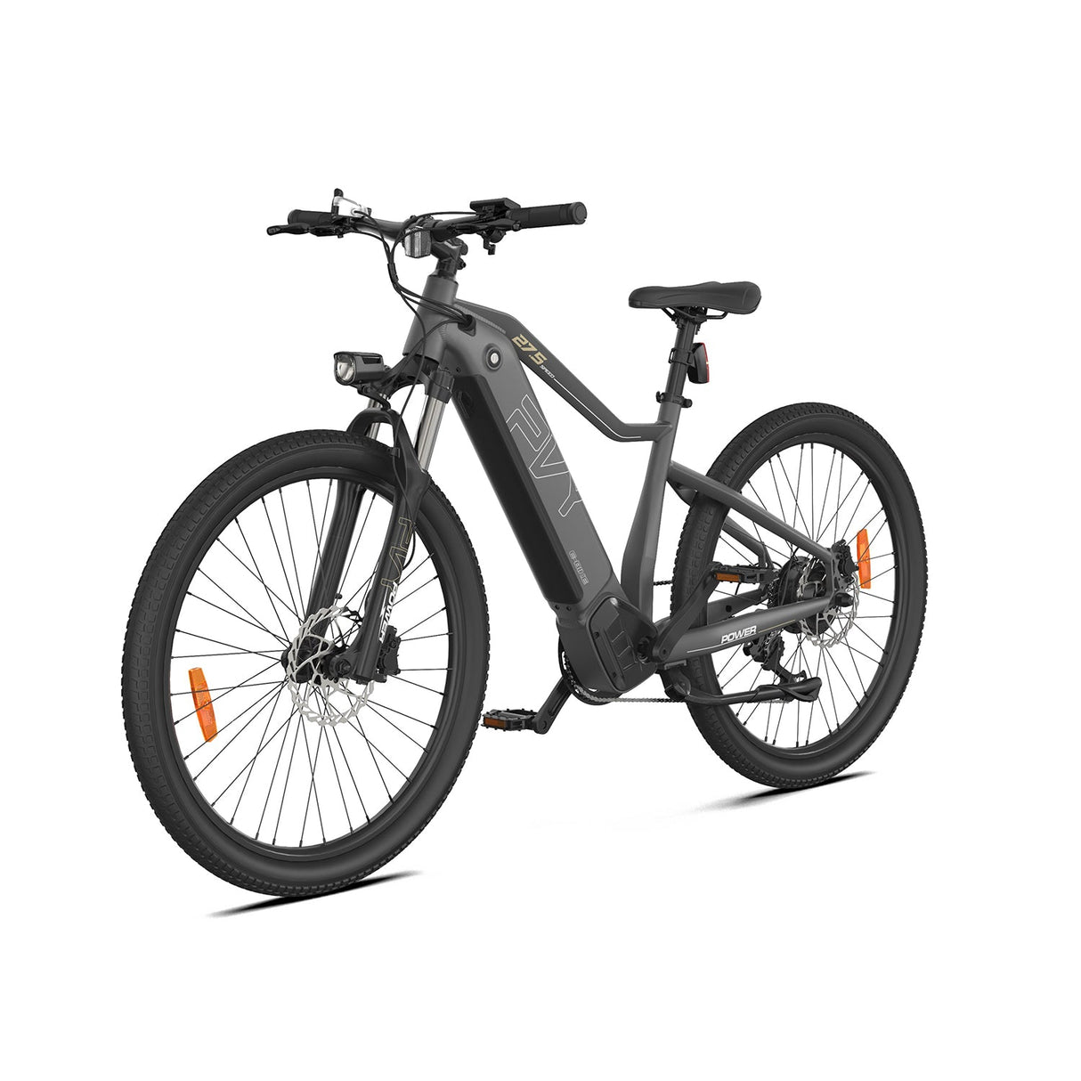 PVY Power 27.5" Electric Commuter Bike 250W Motor 48V 16.5AH Battery