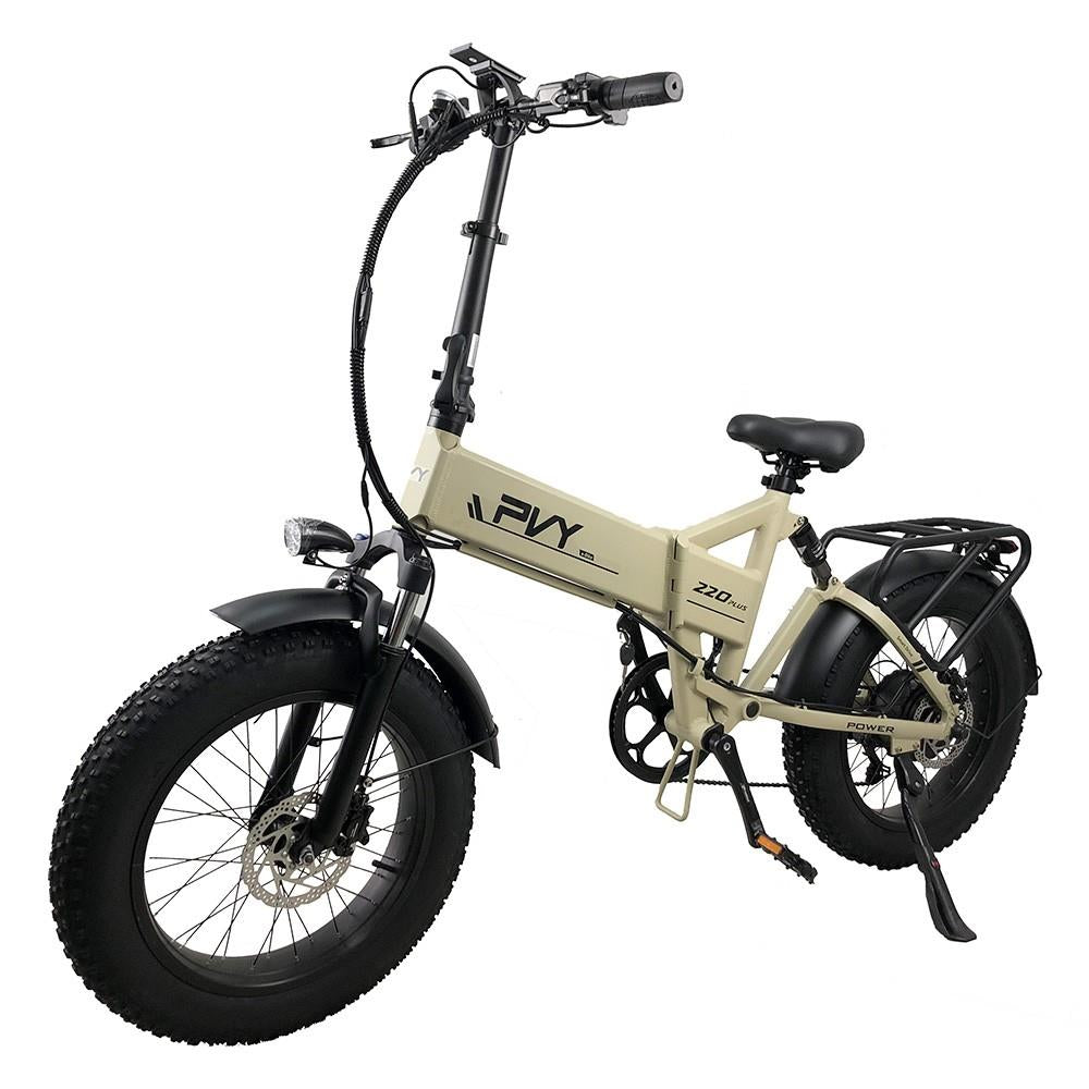 PVY Z20 Plus Fat Tire Electric Folding  Bike 1000W Motor Combo