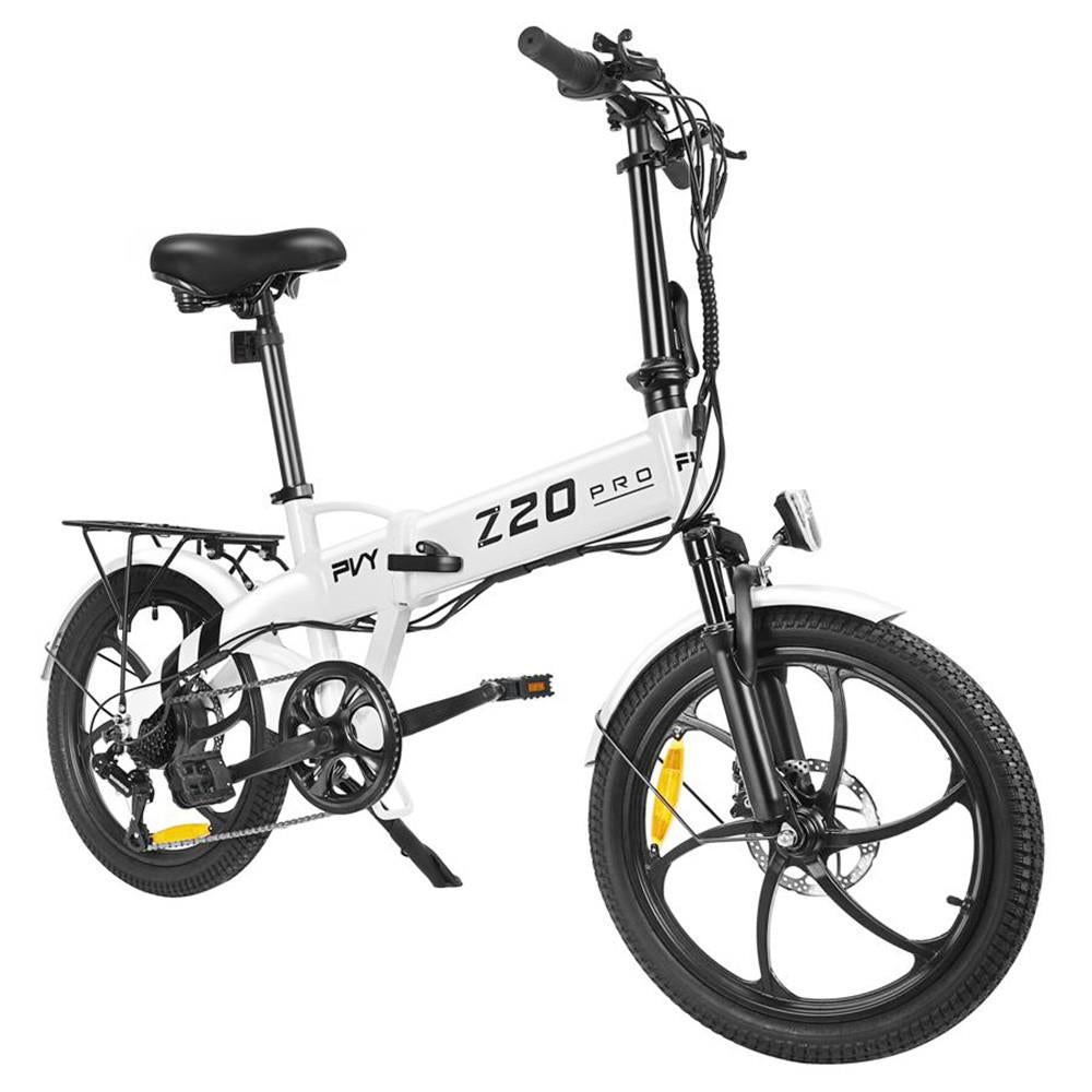 PVY Z20 Pro 20" Electric Folding Commuter City Bike 250W Motor 36V 10.4Ah Battery