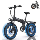 RIDSTAR H20 Pro 20" Folding Electric Bike 2000W Motor 48V 23AH Battery