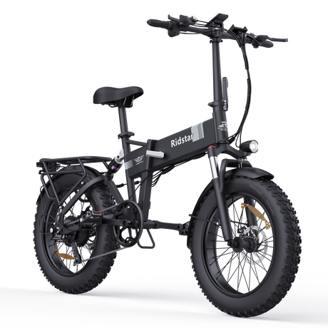 RIDSTAR H20 20" Foldble Electric Bike 1000W Motor 48V 15Ah Battery