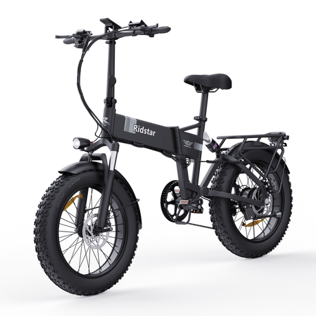 RIDSTAR H20 20" Foldble Electric Bike 1000W Motor 48V 15Ah Battery