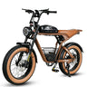 SAMEBIKE Pilot M20 SE 20" Retro Electric Dirt Bike 1000W Motor 48V 18Ah Battery