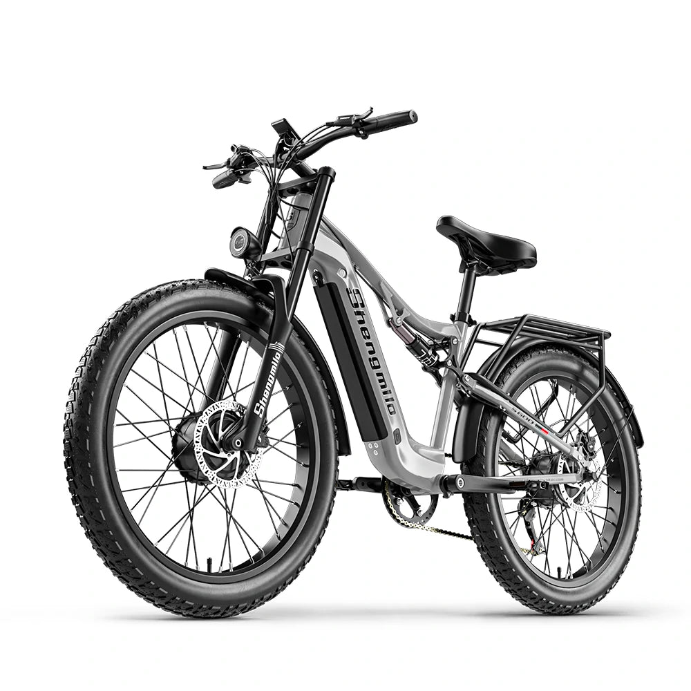 Shengmilo S600 26" Electric Mountain Bike 2000W Dual Motor 48V 17.5Ah Battery