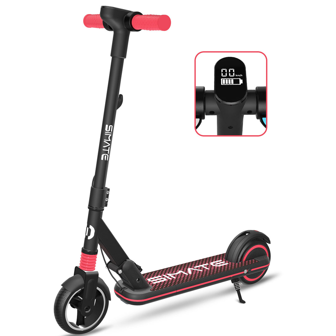 Simate S3 Scooter elettrico per bambini Motore 130 W Batteria 24 V 2,5 Ah