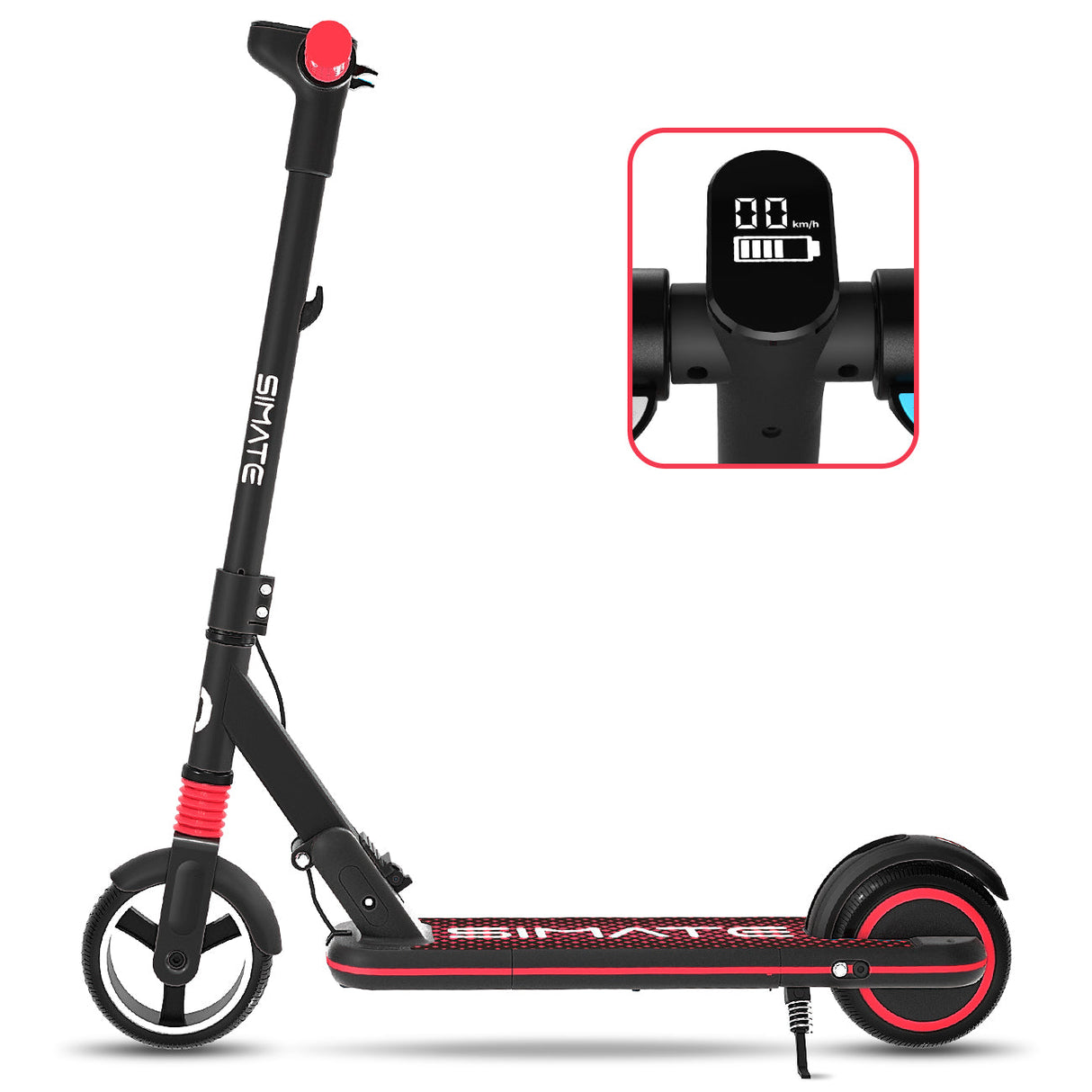 SIMATE S3 Kid‘s Foldable Electric Scooter Combo