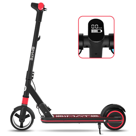 Simate S3 Trottinette électrique pour enfant Moteur 130 W Batterie 24 V 2,5 Ah