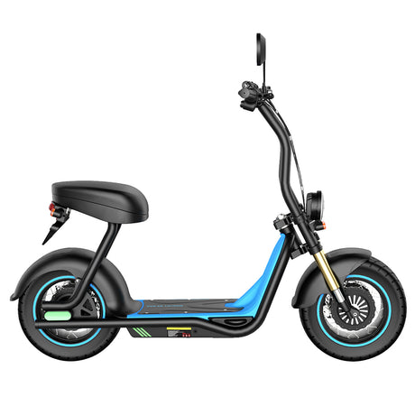 BOGIST M5 Max 14" Electric Scooter 1000W Motor 48V 13Ah Battery Seat and Cargo Carrier