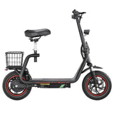 Bogist M5 Pro-S 12" Folding Electric Scooter 500W Motor 48V 13Ah Battery With Seat