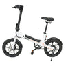 bogist mini v2 folding electric bike city ebike white