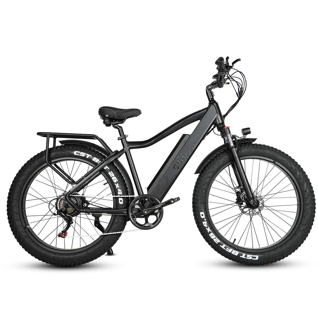 CMACEWHEEL J26 26" Fat Tire Electric Mountain Bike 750W Motor 48V 17Ah Battery