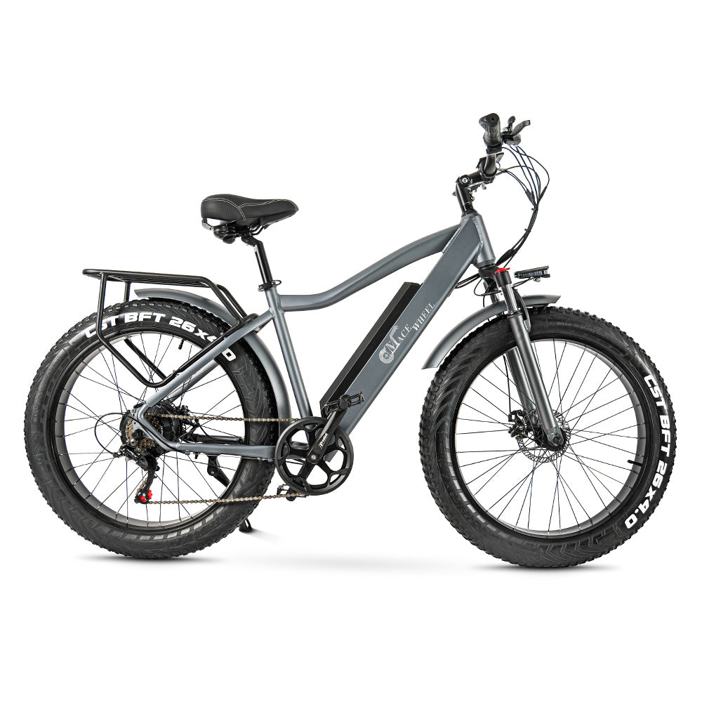 CMACEWHEEL J26 26" Fat Tire Electric Mountain Bike 750W Motor 48V 17Ah Battery