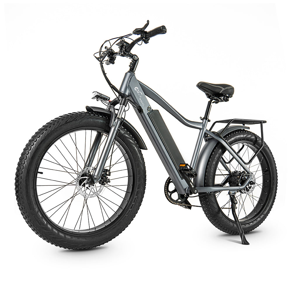 CMACEWHEEL J26 26" Fat Tire Electric Mountain Bike 750W Motor 48V 17Ah Battery