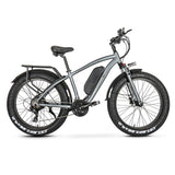 CMACEWHEEL M26 26'' Fat Tire Mountain Bike Elettrica Motore 750W Batteria 48V 17Ah