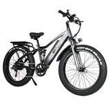 CMACEWHEEL TP26 26" Fat Tire Electric Mountain Bike 750W Motor 48V 17Ah Battery