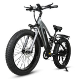 CMACEWHEEL TP26 26'' Fat Tire Mountain Bike Elettrica Motore 750W Batteria 48V 17Ah