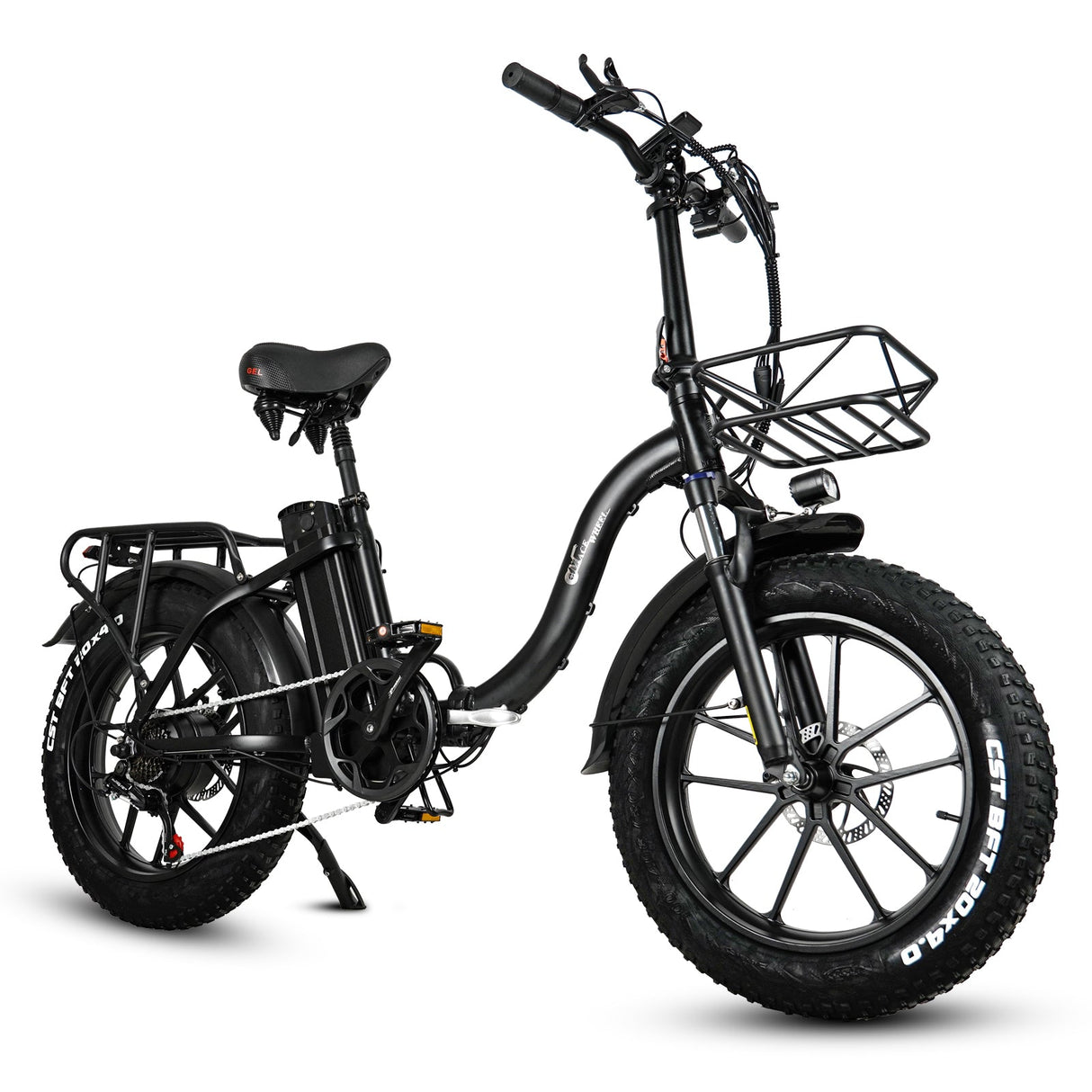 CMACEWHEEL Y20 20" Step-through Folding Electric Fat Bike 750W Motor 48V 18Ah Battery