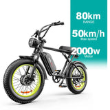 EMOKO C91 20" Fat Tire Electric All-Terrain Bike 2*1000W Dual Motor 48V 23Ah Battery