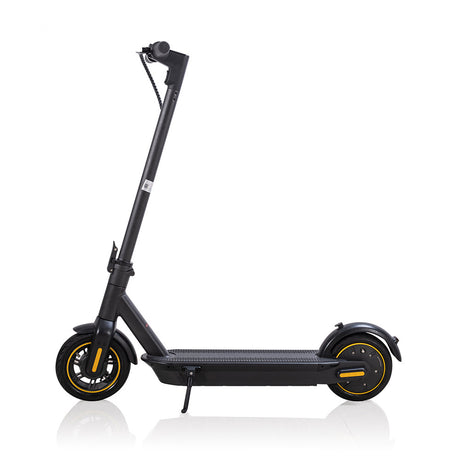 EMOKO HT-H4 Max Electric Scooter 10 inch black and yellow wheel tires gleeride