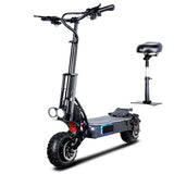 TOURSOR E6 11" Folding Electric Scooter with Seat 3000W*2 Dual Motors 60V 35Ah Battery