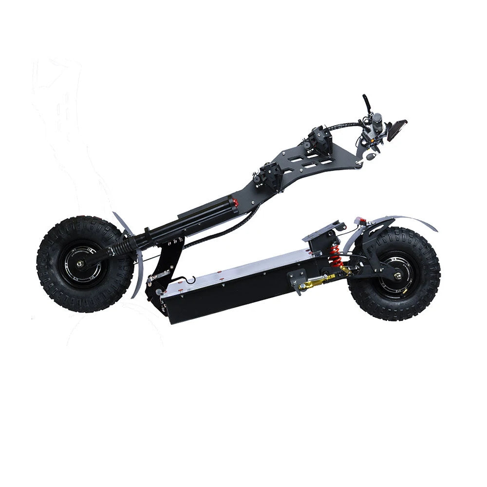 TOURSOR X14 72V 14" Folding Electric Scooter with Seat 5000W*2 Dual Motors 72V 40Ah Battery