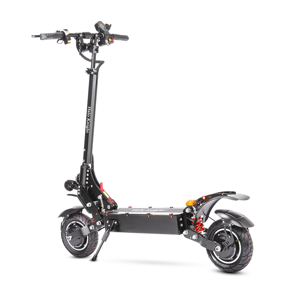 Halo Knight T108 Scooter elettrico pieghevole da 10'' Motore 2*1000 W Batteria 52 V 28,8 Ah