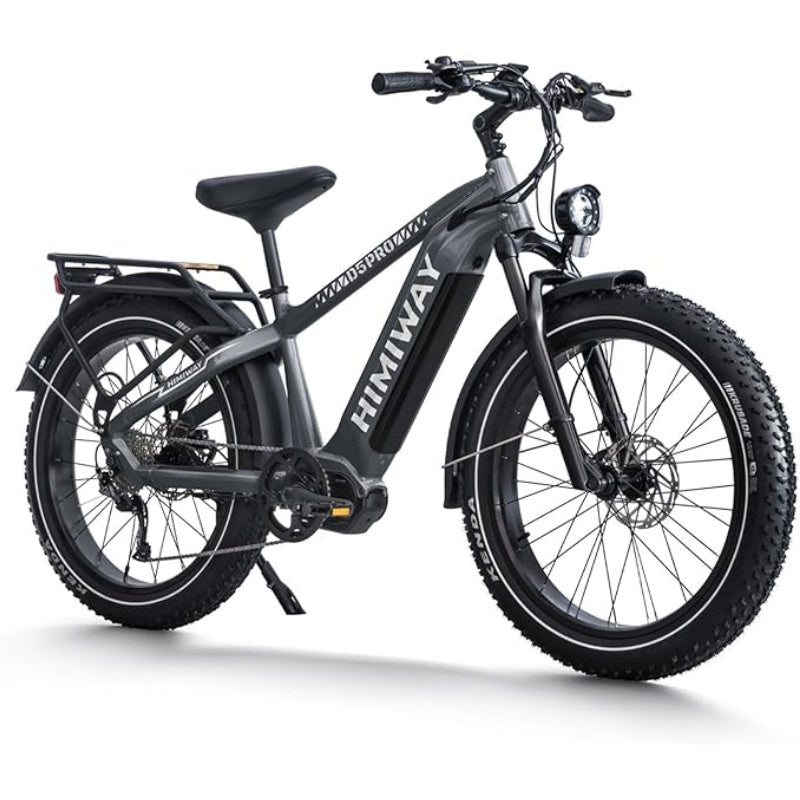 HIMIWAY D5 Pro 26 Fat Tire All terrain Electric Bike 500W Motor 48V 2 Gleeride