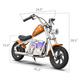 HYPER GOGO Crusier 12 Plus Kid's Electric Motorbike (With APP) 160W Motor 22.2V 5.2Ah Battery