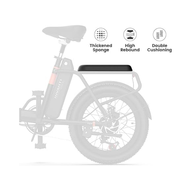 INVANTI TIDE2 EB11 Electric Bike Rear Seat Cushion Comfort Bike Sea Gleeride