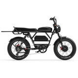 Lankeleisi X-Black Knight 20" Fat Tire All-Terrain Electric Bike 2000W Dual Motor 48V 45Ah Battery