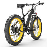 Lankeleisi XC4000 26" Fat Tire Electric Mountain Bike 1000W Motor 48V 17.5Ah Battery