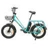 LUCHIA Tauro 20" Fat Tire Electric Utility Bike 250W Motor 36V 10Ah Battery