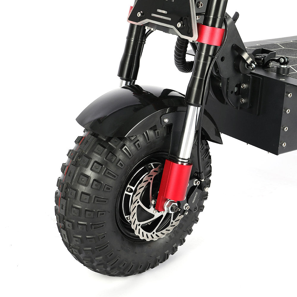 OBARTER X7 14 "Super scooter électrique tout-terrain 2*4000W moteurs 60V 60Ah batterie sans siège