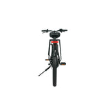 OneSport BK8 mountain ebike step-through 26 inch 250-350W Motor 36V 10.4Ah Battery black Gleeride, rear of bike