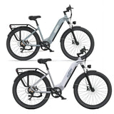 OneSport OT05 Step-Thru Electric City Bike Combo