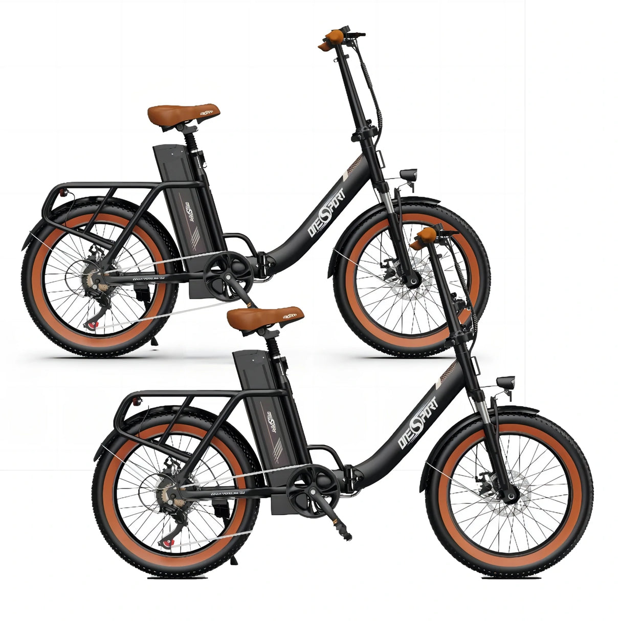 OneSport OT16-2 Step-Thru Electric Bike Combo