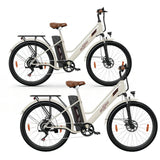 OneSport OT18-3 Step-Thru Electric Bike Combo