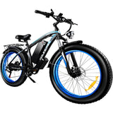 BAOLUJIE DP-2602 Fat Tire Mountain Bici Elettrica 2000W Doppi Motori Batteria 48V 20Ah